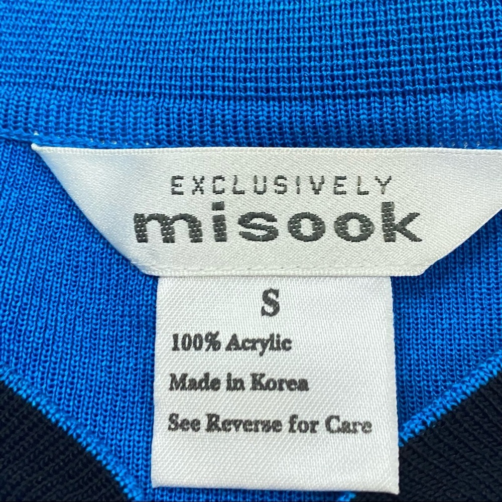 Misook Button Down Blouse Top Size Small Vintage - image 4